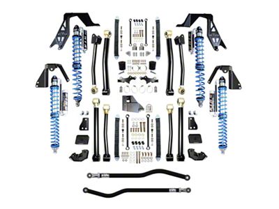 EVO Manufacturing 3 to 5-Inch Enforcer PRO Stage 4 Suspension Lift Kit with King Coil-Overs (18-25 Jeep Wrangler JL 2-Door)