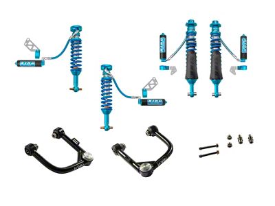 EVO Manufacturing 2 to 2.50-Inch Enforce Stage 1 Control Arm Suspension Lift Kit with King 2.50-Inch Coil-Overs (21-25 Bronco, Excluding Raptor)