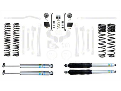 EVO Manufacturing 2.50-Inch Enforcer Stage 1 Suspension Lift Kit with Bilstein Shocks (21-25 3.0L EcoDiesel Jeep Gladiator JT)