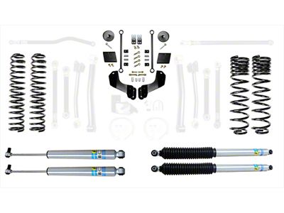 EVO Manufacturing 2.50-Inch Enforcer Stage 1 Overland Suspension Lift Kit with Bilstein Shocks (20-25 3.6L Jeep Gladiator JT, Excluding Mojave)