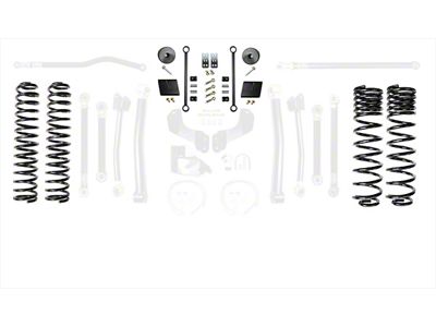 EVO Manufacturing 2.50-Inch Enforcer Stage 1 Suspension Lift Kit (20-25 3.0L EcoDiesel Jeep Gladiator JT)