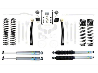 EVO Manufacturing 2.50-Inch Enforcer Stage 2 Suspension Lift Kit with Bilstein Shocks (21-25 3.0L EcoDiesel Jeep Gladiator JT)