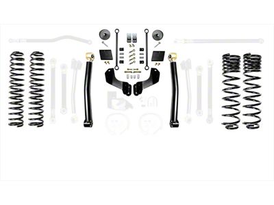 EVO Manufacturing 2.50-Inch Enforcer Stage 2 Overland Suspension Lift Kit (20-25 3.6L Jeep Gladiator JT)
