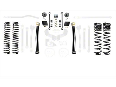 EVO Manufacturing 2.50-Inch Enforcer Stage 2 Suspension Lift Kit (20-25 3.6L Jeep Gladiator JT)