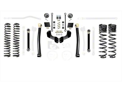 EVO Manufacturing 2.50-Inch Enforcer Stage 3 Overland Suspension Lift Kit (20-25 3.0L EcoDiesel Jeep Gladiator JT)