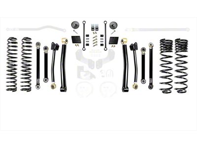 EVO Manufacturing 2.50-Inch Enforcer Stage 4 Suspension Lift Kit (20-25 3.6L Jeep Gladiator JT)