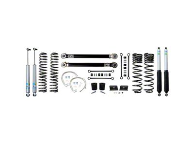 EVO Manufacturing 2.50-Inch Heavy Duty Enforcer Stage 2 Suspension Lift Kit with Bilstein Shocks (20-25 3.6L Jeep Gladiator JT, Excluding Mojave)