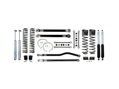EVO Manufacturing 2.50-Inch Heavy Duty Enforcer Stage 2 Suspension Lift Kit with Bilstein Shocks, Front and Rear Track Bars (20-25 3.6L Jeep Gladiator JT, Excluding Mojave)