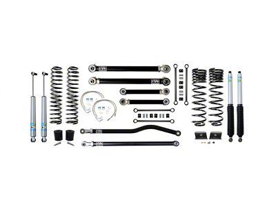 EVO Manufacturing 2.50-Inch Heavy Duty Enforcer Stage 3 Suspension Lift Kit with Bilstein Shocks, Front and Rear Track Bars (20-25 3.6L Jeep Gladiator JT, Excluding Mojave)