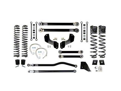 EVO Manufacturing 6.50-Inch Heavy Duty Enforcer Stage 3 Overland Suspension Lift Kit with Front and Rear Track Bars (20-25 3.6L Jeep Gladiator JT)