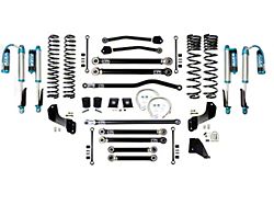 EVO Manufacturing 6.50-Inch Heavy Duty Stage 4 Overland Suspension Lift Kit with King 2.5 Shocks with Compression Adjusters and Front and Rear Track Bars (20-25 3.6L Jeep Gladiator JT)