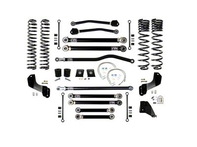 EVO Manufacturing 6.50-Inch Heavy Duty Stage 4 Overland Suspension Lift Kit with Front and Rear Track Bars (20-25 3.6L Jeep Gladiator JT)