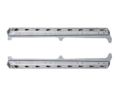 EVO Manufacturing Bomber Rocker Rails; Bare Steel (20-25 Jeep Gladiator JT)