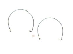EVO Manufacturing Rear Brake Lines for 2 to 5-Inch Lift (20-25 Jeep Gladiator JT)