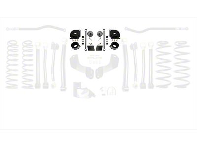 EVO Manufacturing 2.50-Inch Boost Stage 1 Suspension Lift Kit (18-25 Jeep Wrangler JL)