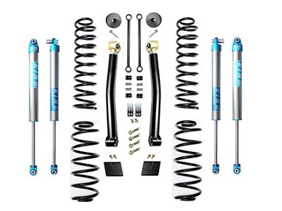 EVO Manufacturing 2.50-Inch Heavy Duty Enforcer Stage 2 Suspension Lift Kit with King 2.0 Shocks (18-25 Jeep Wrangler JL, Excluding 4xe & EcoDiesel)