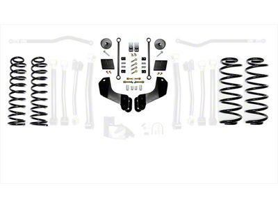 EVO Manufacturing 2.50-Inch Enforcer Stage 1 Overland Suspension Lift Kit (18-25 2.0L or 3.6L Jeep Wrangler JL, Excluding 4xe)