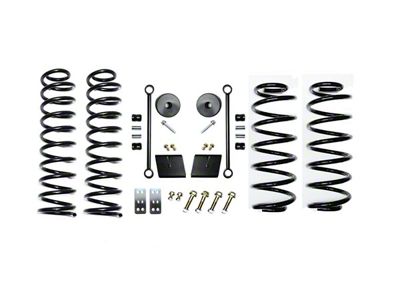 EVO Manufacturing 2.50-Inch Enforcer Stage 1 Suspension Lift Kit (21-25 Jeep Wrangler JL 4xe)