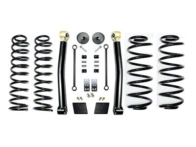 EVO Manufacturing 2.50-Inch Enforcer Stage 2 Suspension Lift Kit (21-25 Jeep Wrangler JL 4xe)