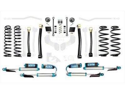 EVO Manufacturing 2.50-Inch Enforcer Stage 3 Suspension Lift Kit with King 2.5 Shocks (18-25 2.0L or 3.6L Jeep Wrangler JL, Excluding 4xe)