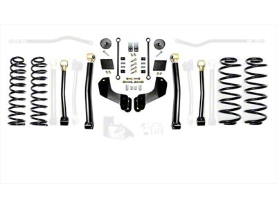EVO Manufacturing 2.50-Inch Enforcer Stage 3 Overland Suspension Lift Kit (18-25 2.0L or 3.6L Jeep Wrangler JL, Excluding 4xe)