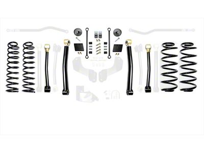 EVO Manufacturing 2.50-Inch Enforcer Stage 3 Suspension Lift Kit (21-25 3.0L EcoDiesel Jeep Wrangler JL)