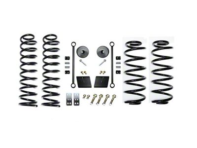 EVO Manufacturing 2.50-Inch Heavy Duty Enforcer Stage 1 Suspension Lift Kit (18-25 Jeep Wrangler JL, Excluding 4xe & EcoDiesel)