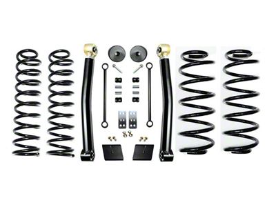 EVO Manufacturing 2.50-Inch Heavy Duty Enforcer Stage 2 Suspension Lift Kit (18-25 Jeep Wrangler JL, Excluding 4xe & EcoDiesel)
