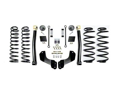 EVO Manufacturing 2.50-Inch Heavy Duty Enforcer OVERLAND Stage 2 Suspension Lift Kit (18-25 2.0L or 3.6L Jeep Wrangler JL, Excluding 4xe)