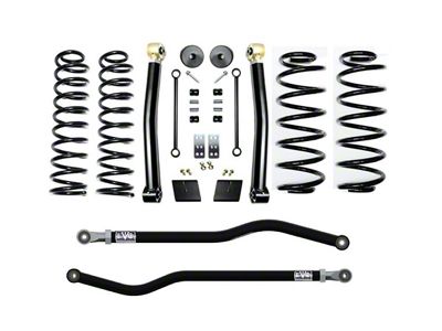 EVO Manufacturing 2.50-Inch Heavy Duty Enforcer Stage 2 PLUS Suspension Lift Kit (18-25 2.0L or 3.6L Jeep Wrangler JL, Excluding 4xe)