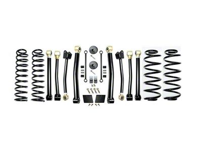 EVO Manufacturing 2.50-Inch Heavy Duty Enforcer Stage 4 Suspension Lift Kit (18-25 Jeep Wrangler JL, Excluding 4xe & EcoDiesel)