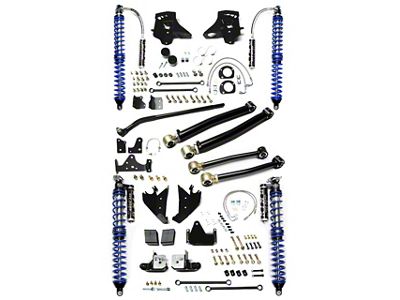 EVO Manufacturing 3 to 5-Inch King Coil-Over Enforcer PRO Stage 2 Suspension Lift Kit (07-18 Jeep Wrangler JK)