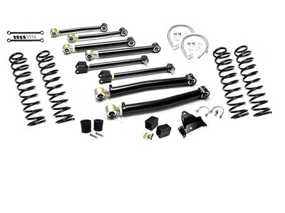 EVO Manufacturing 4-Inch Enforcer Stage 3 Suspension Lift Kit (07-18 Jeep Wrangler JK)