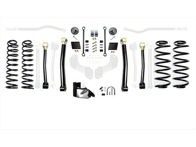 EVO Manufacturing 4.50-Inch Enforcer Stage 3 Suspension Lift Kit (18-25 2.0L or 3.6L Jeep Wrangler JL, Excluding 4xe)