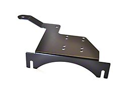 EVO Manufacturing ARB Air Compressor Mount Kit; Black (07-18 Jeep Wrangler JK)