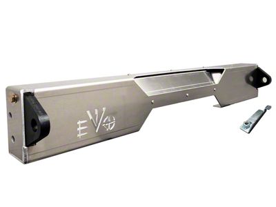 EVO Manufacturing Fascia Rear Bumper Delete; Bare Aluminum (18-25 Jeep Wrangler JL)