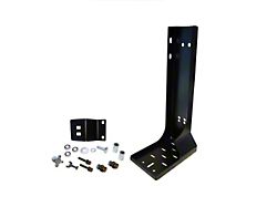 EVO Manufacturing Hi-Lift Jack Tailgate Mount; Black (07-25 Jeep Wrangler JK & JL)