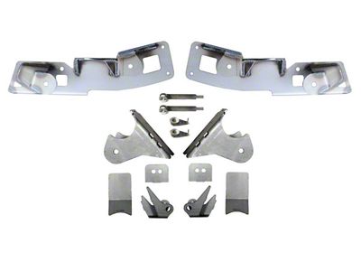 EVO Manufacturing High Clearance Rear Long Arm Upgrade Bracket Set (07-18 Jeep Wrangler JK)