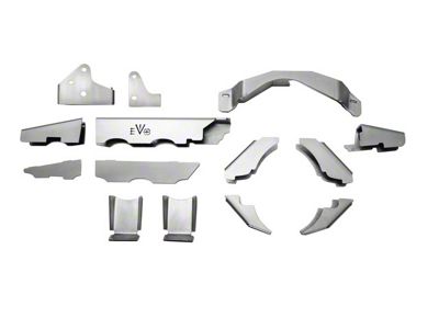 EVO Manufacturing ProTek Dana 44 Front Axle Armor (07-18 Jeep Wrangler JK Rubicon)