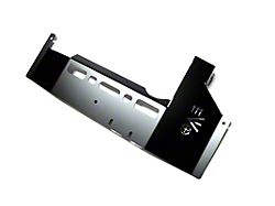 EVO Manufacturing ProTek Exhaust and Tranny Cross Member Skid; Black (07-18 Jeep Wrangler JK)