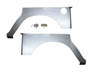 EVO Manufacturing RockSkin Builder Armor; Rear (07-18 Jeep Wrangler JK 4-Door)