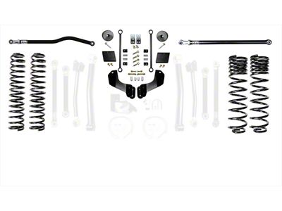 EVO Manufacturing 2.50-Inch Enforcer Stage 1 Overland Suspension Lift Kit with Front and Rear Track Bars (20-25 3.6L Jeep Gladiator JT)