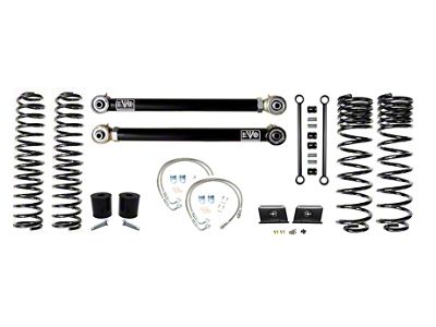 EVO Manufacturing 2.50-Inch Heavy Duty Enforcer Stage 2 Suspension Lift Kit (20-25 3.6L Jeep Gladiator JT)