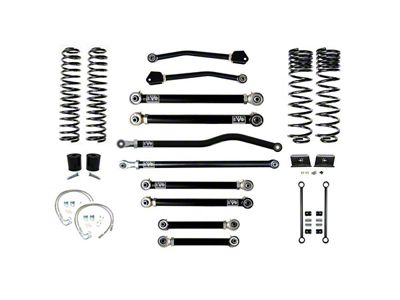 EVO Manufacturing 2.50-Inch Heavy Duty Enforcer Stage 4 Suspension Lift Kit with Front and Rear Track Bars (20-25 3.6L Jeep Gladiator JT)