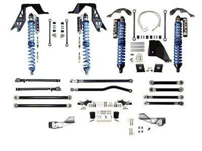EVO Manufacturing 2.50-Inch Long Arm Suspension Kit with King 2.5 Coil-Overs with Adjusters (20-25 3.6L Jeep Gladiator JT)