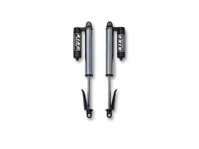 EVO Manufacturing EVO Spec King Remote Reservoir Rear Shocks for 2.50-Inch to 5-Inch Lift; Black Anodized (20-25 Jeep Gladiator JT)