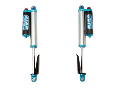 EVO Manufacturing EVO Spec King Remote Reservoir Rear Shocks with Compression Adjusters for 6-Inch Lift (20-25 Jeep Gladiator JT)