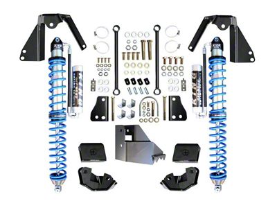 EVO Manufacturing 14-Inch Travel Rear Bolt-On EVO Spec King 2.5 Coil-Over Kit (18-25 Jeep Wrangler JL)
