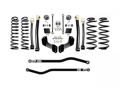 EVO Manufacturing 2.50-Inch Enforcer Stage 3 Overland Suspension Lift Kit with Front and Rear Track Bars (18-25 2.0L or 3.6L Jeep Wrangler JL, Excluding 4xe)