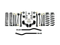 EVO Manufacturing 2.50-Inch Enforcer Stage 4 Overland Suspension Lift Kit with Front and Rear Track Bars (18-26 2.0L or 3.6L Jeep Wrangler JL, Excluding 4xe)